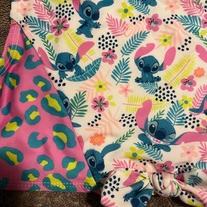 Girls Stitch 2 piece Bathing Suit